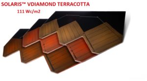 SOLARIS™ VDIAMOND TERRACOTTA - 11Wc_m2