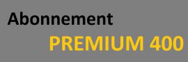PREMIUM 400 Abonnement mensuelle donnant droit à
400 crédits /an